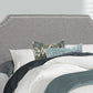Bed Upholstered, Transitional