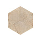 Hexagon Natural Marble Polished Tile For Wall And Floor (Set of 12)