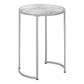 Round Accent Side Table, Contemporary & Modern