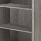 5 Tier For Office Bookshelf, Bookcase, Etagere, Contemporary & Modern