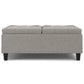 Harrison - Upholstered Coffee Table Storage Ottoman