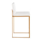 Fuji - Contemporary High Back Stylish Counter Stool