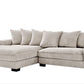 Luxe - Oversized 2 Piece Sectional Couches For Living Room, L Shaped Sofa With Chaise