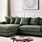 Luxe - Oversized 2 Piece Sectional Couches For Living Room, L Shaped Sofa With Chaise