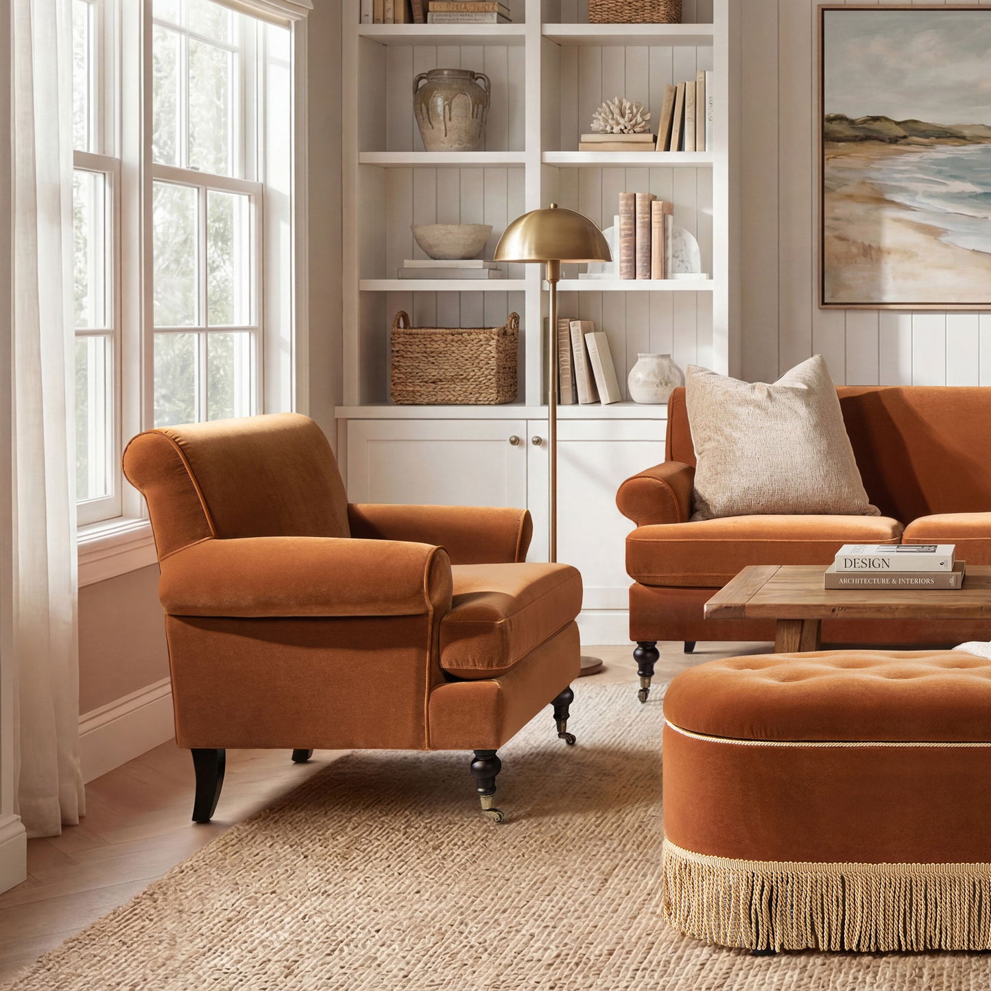 Alana Lawson - Accent Arm Chair Casters