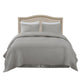 Elegant Panel Headboard With Copper Nailheads And Adjustable Metal Legs