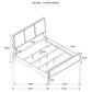 Benson - Eastern King Panel Bed - Sand