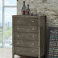 Transitional Elegant Storage Chest - Gray
