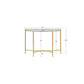 Bordeaux - Console Table - White / Gold