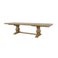 Allende - Extension Dining Table With Double Pedestal Base - Honey