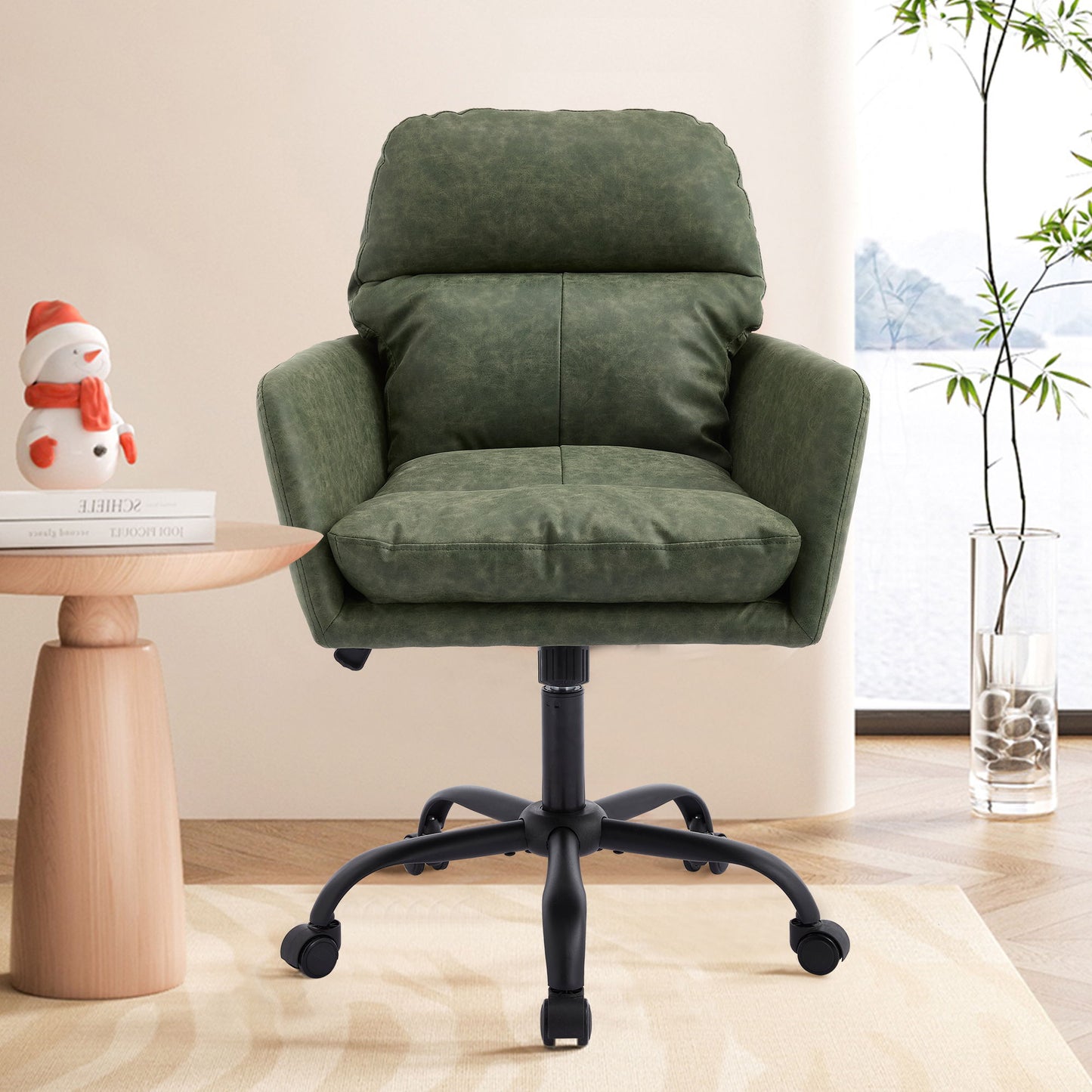 Office Chair With Adjustable Height, Ergonomic Design