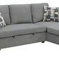 Pensole - Reversible Pop - Up Sleeper Sectional