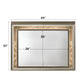 Skylar - Mirror With LED - Champagne