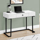 Computer Desk For Home Office, Glossy, Storage Drawer