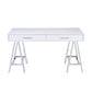 Coleen - High Gloss Writing Desk With USB