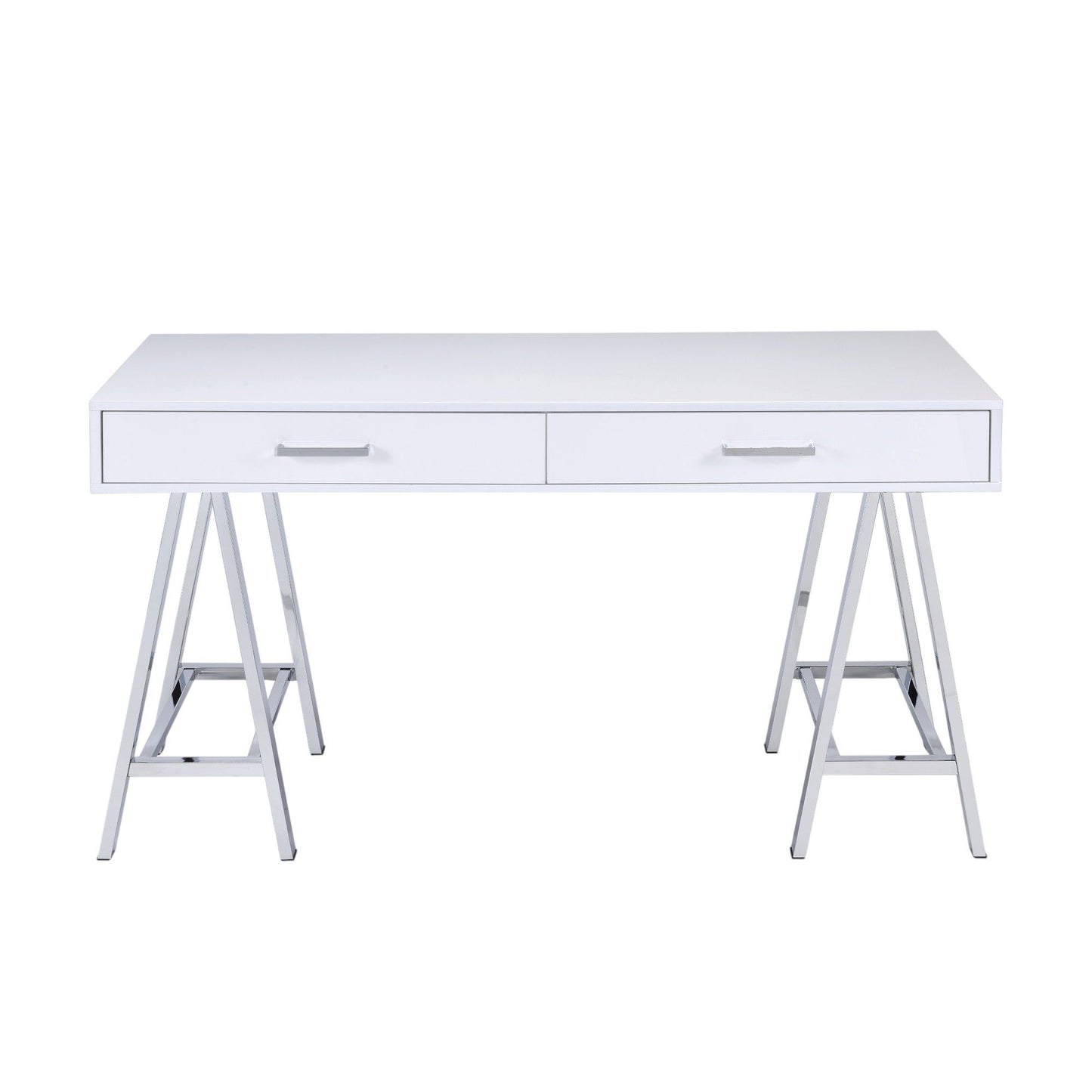 Coleen - High Gloss Writing Desk With USB