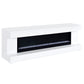 TV Stand Fireplace Console With Bluetooth Speaker