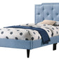 Button Tufted Bed Charming For Cozy Spaces