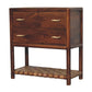 Regency - Woven 2 Drawer Nightstand - Brown