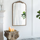 Arch Mirror, Baroque Inspired Wall Decor For Bathroom, Bedroom, Living Room
