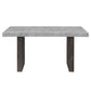 Susan - Dining Table Set With Base - Gray