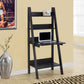 Computer Desk For Home Office, Laptop, Leaning, Storage Shelves