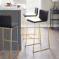 Mara - Contemporary Upholstered Barstool (Set of 2)