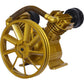V Type Dual Cylinder Air Compressor Pump Head 5.5Hp 21Cfm 115 Psi - Golden