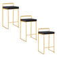 Fuji - Contemporary / Glam Design Counter Stool (Set of 2)