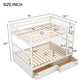 Bunk Bed With Drawers, Convertible Design