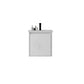 20" Floating Bathroom Vanity Combo With Wall Cabinet, Ceramic Sink & Soft Close Doors - White