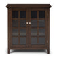 Acadian - Medium Storage Cabinet - Natural Aged Brown