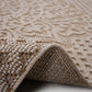 Guros - 6' X 9' Medallion Indoor / Outdoor Area Rug - Beige