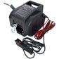 Reversible Electric Trailer Winch For Boats Up To 5000 Lbs With Galvanized Wire Rope And Casing - Black