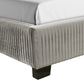 Upholstered Bed, Space-Saving Design
