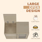 4 Tier Hamster Cage With Acrylic Windows And Storage Cabinet