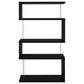 Elias - 4 Shelf Bookshelf With Zigzag Design