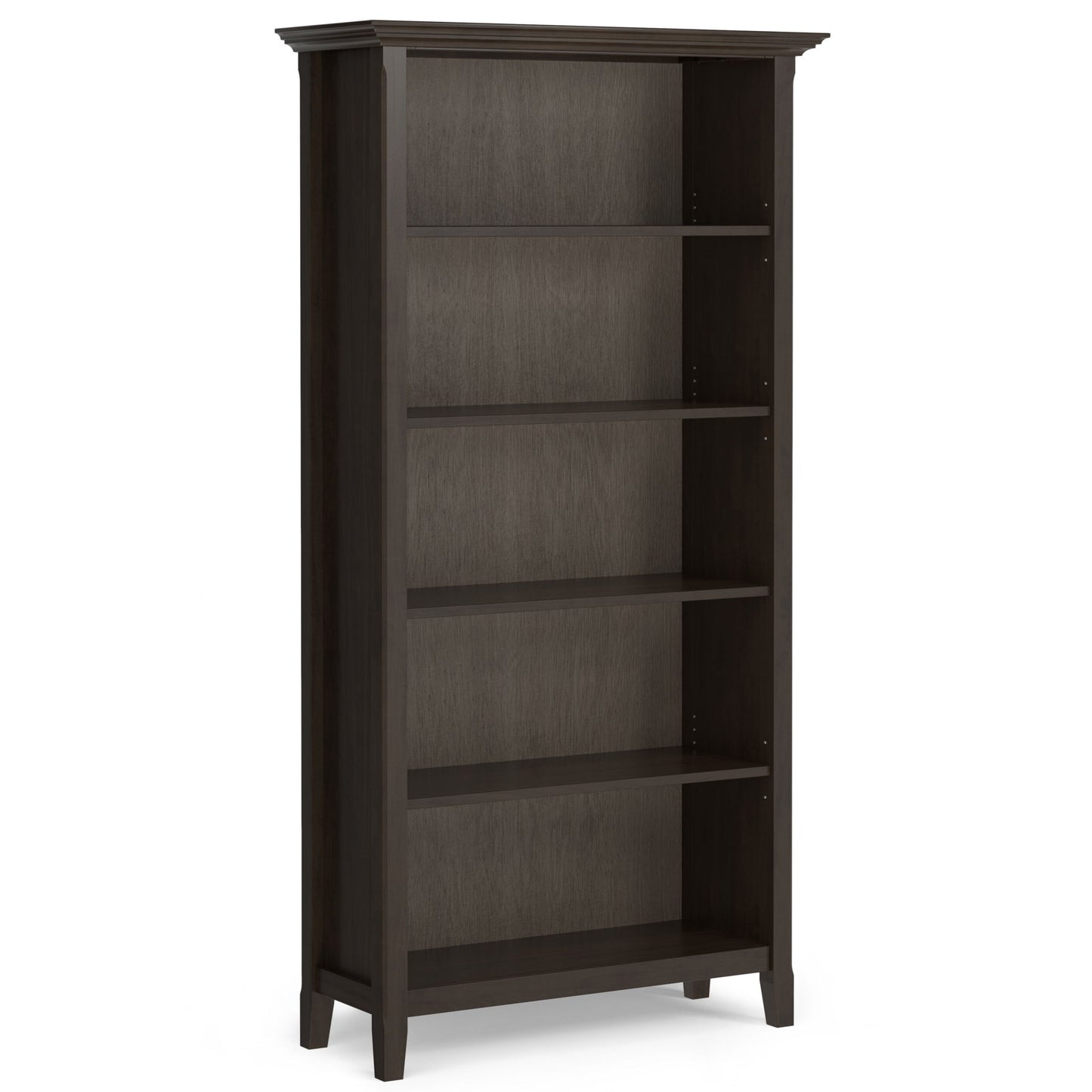 Amherst - 5 Shelf Bookcase, Handcrafted