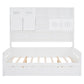Daybed & All-In-One Cabinet And Shelf