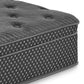 13" Quilted Eurotop Hybrid Mattress, Plush