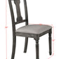 Wallace - Side Chair (Set of 2) - Tan / Weathered Gray