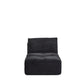 Single Chaise Longue With Movable Ottoman For Living Room