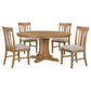 Auburn - 5 Piece Dining Set - Natural / Light Brown