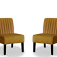 Reese - Mid-Century Modern Accent Chairs With Minimalist Design (Set of 2)