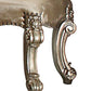 Vendome - Vanity Stool - Gold Patina / Bone