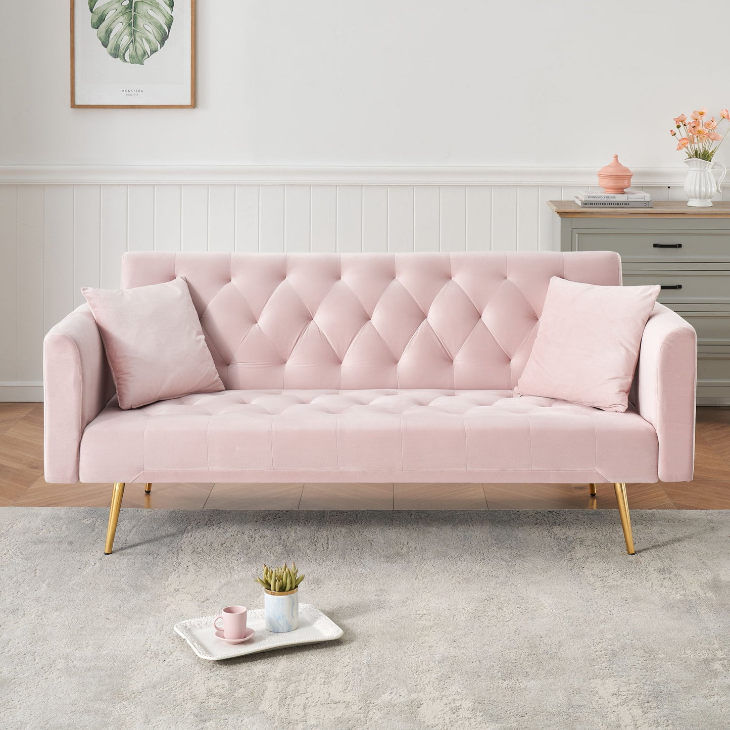 Convertible Double Folding Living Room Sofa Bed