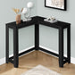 Corner Accent Console Table For Entryway, Unique Design Contemporary & Modern