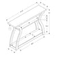 Accent Console Table For Entryway, Unique Curved Design