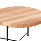 Coffee And End Table Set Waterproof Cover (Set of 2) - Natural Wood / Brown