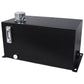 Heavy Duty Hydraulic Fluid Tank 10 Gal Steel Reservoir With Strainer, Gauge & Breather Cap For Tractors & Trucks - Black